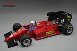 (Pre-Order) 1:12 1984 Rene Arnoux -- European GP -- #28 Ferrari 126 C4-M2 -- Tecnomodel F1