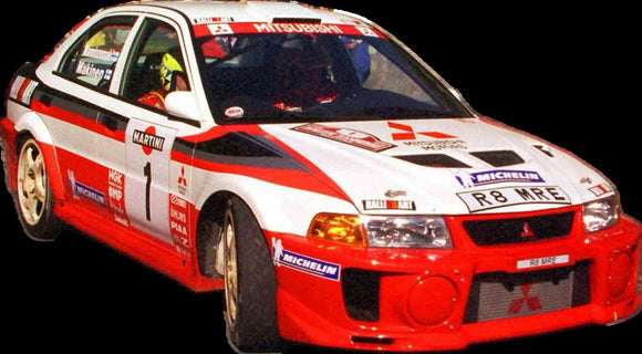 (Pre-Order) 1:18 1998 Rally Australia Winner -- Tommi Makinen -- Mitsubishi Lancer Evo 5 -- Top Marques