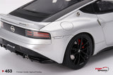 (Pre-Order) 1:18 Nissan Fairlady Z Version ST 2023 RHD -- Brilliant Silver -- TopSpeed Model