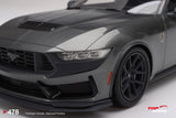 1:18 Ford Mustang Dark Horse 2024 -- Carbonized Gray -- TopSpeed Model