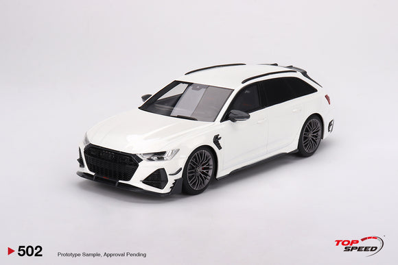 1:18 Audi ABT RS6-R -- Glacier White Metallic -- TopSpeed Model