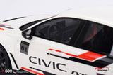 (Pre-Order) 1:18 2023 Honda Civic (FL5) Type R -- White "Thanks Day Vietnam" -- TopSpeed Model