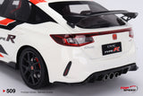 (Pre-Order) 1:18 2023 Honda Civic (FL5) Type R -- White "Thanks Day Vietnam" -- TopSpeed Model
