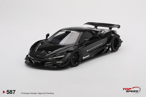 (Pre-Order) 1:18 McLaren 720S LB-Works -- Black TAS 2024 -- TopSpeed Model