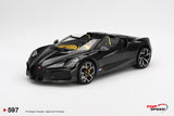 (Pre-Order) 1:18 Bugatti W16 Mistral -- Black -- TopSpeed Model