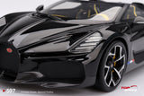 (Pre-Order) 1:18 Bugatti W16 Mistral -- Black -- TopSpeed Model