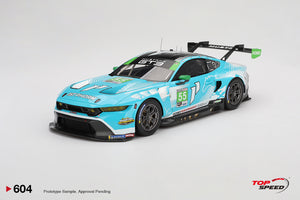 (Pre-Order) 1:18 2024 IMSA Daytona 24 Hr -- #55 Ford Mustang GT3 -- TopSpeed Model