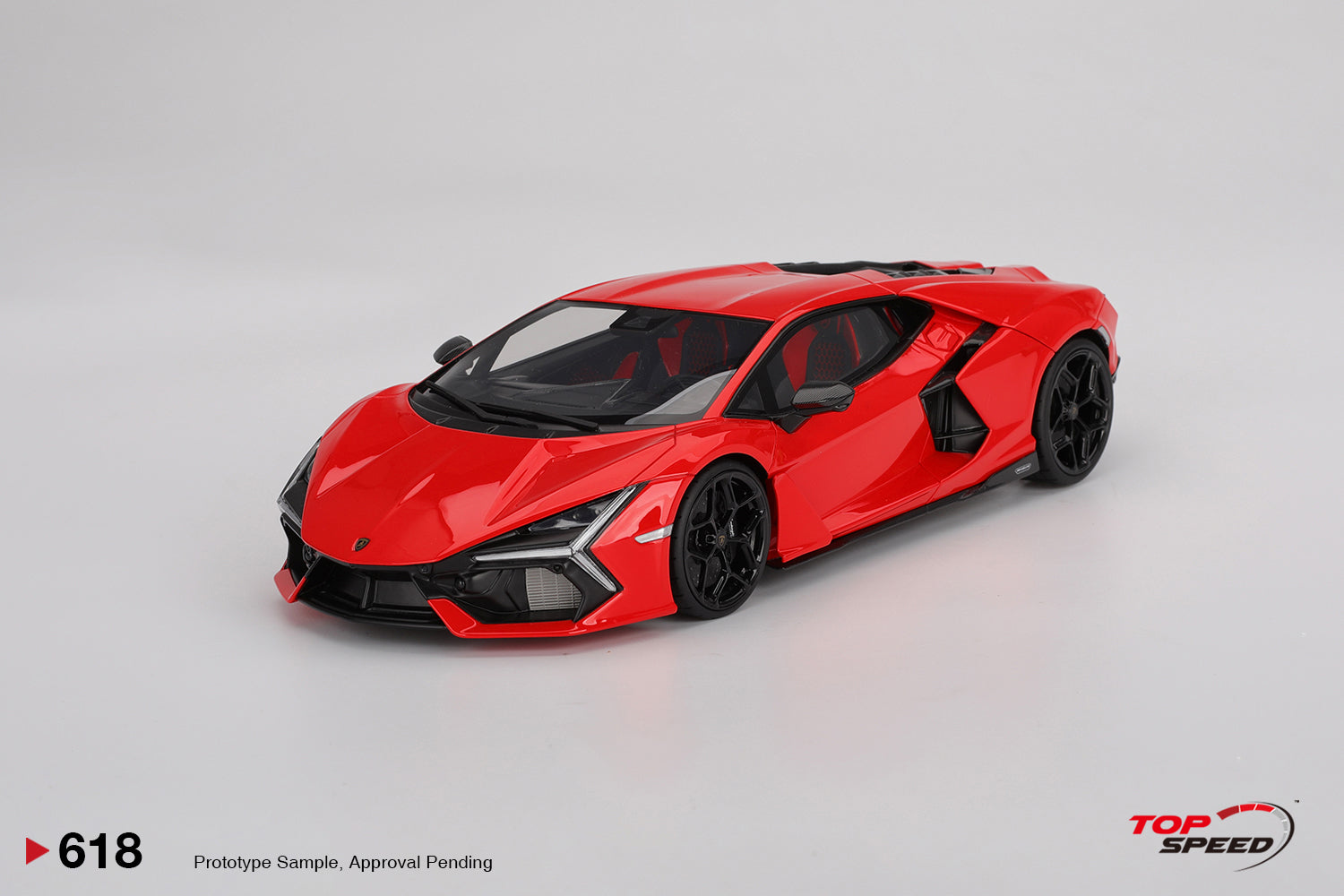 Pre-Order) 1:18 Lamborghini Revuelto -- Arancio Dac Lucido -- TopSpee