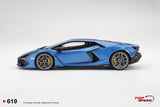 (Pre-Order) 1:18 Lamborghini Revuelto -- Blu Eleos (Blue) -- TopSpeed Model
