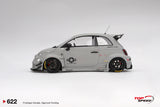 1:18 Fiat Abarth 595 LB-WORKS x Abas Works -- Fighter Grey -- TopSpeed Model TS0