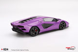 1:18 Lamborghini Countach LPI 800-4 -- Viola 30th Anniversary (Purple) -- TopSpe