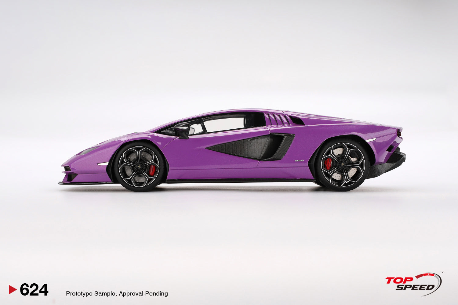 1:18 Lamborghini Countach LPI 800-4 -- Viola 30th Anniversary (Purple)