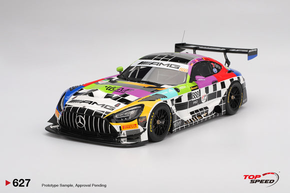 (Pre-Order) 1:18 2025 Bathurst 12 Hr -- #888 Mercedes-AMG GT3 EVO -- TopSpeed Model