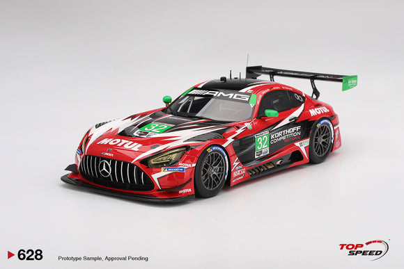 (Pre-Order) 1:18 2025 IMSA Daytona 24 Hrs -- #32 Mercedes-AMG GT3 EVO -- TopSpeed Model