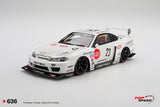 (Pre-Order) 1:18 Nissan Silvia (S15) LB-Super Silhouette -- #23 ATHLETE -- TopSpeed Model
