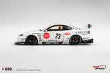 (Pre-Order) 1:18 Nissan Silvia (S15) LB-Super Silhouette -- #23 ATHLETE -- TopSpeed Model
