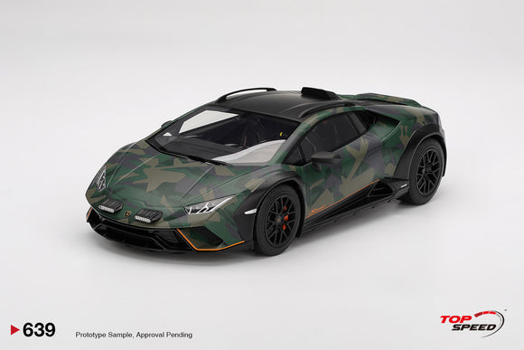 (Pre-Order) 1:18 Lamborghini Huracán Sterrato All-Terrain “BOSCO” -- TopSpeed Model