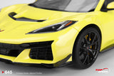 (Pre-Order) 1:18 Chevrolet Corvette C8 ZR1 -- Accelerate Yellow -- TopSpeed Model