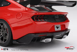 (Pre-Order) 1:18 Ford Mustang GTD -- Race Red w/Black Stripes -- TopSpeed Model