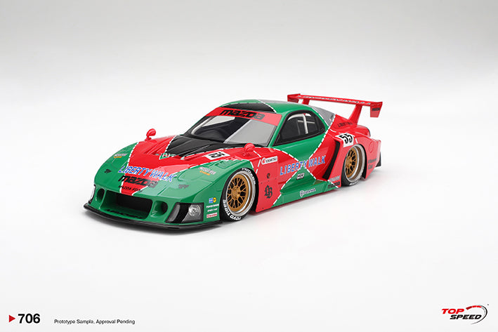 (Pre-Order) 1:18 Mazda RX-7 LB-Super Silhouette -- 787B Tribute Livery