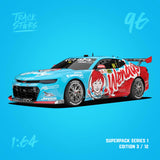 1:64 2024 Macauley Jones -- Wendy's -- #96 Chevrolet Camaro -- TrackStars