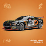 1:64 2024 Ryan Wood -- Mobil 1 50th Anniversary -- #2 Ford Mustang -- TrackStars
