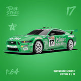 1:64 1985 Greens-Tuf Tribute Livery --#17 Ford Mustang GT -- TrackStars