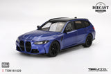 (Pre-Order) 1:18 BMW M3 Touring M (G81) -- Portimao Blue Metallic -- TSM-Model