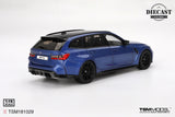 (Pre-Order) 1:18 BMW M3 Touring M (G81) -- Portimao Blue Metallic -- TSM-Model
