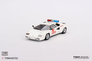 1:43 1982 Monaco GP Safety Car White -- Lamborghini Countach -- TSM-Model