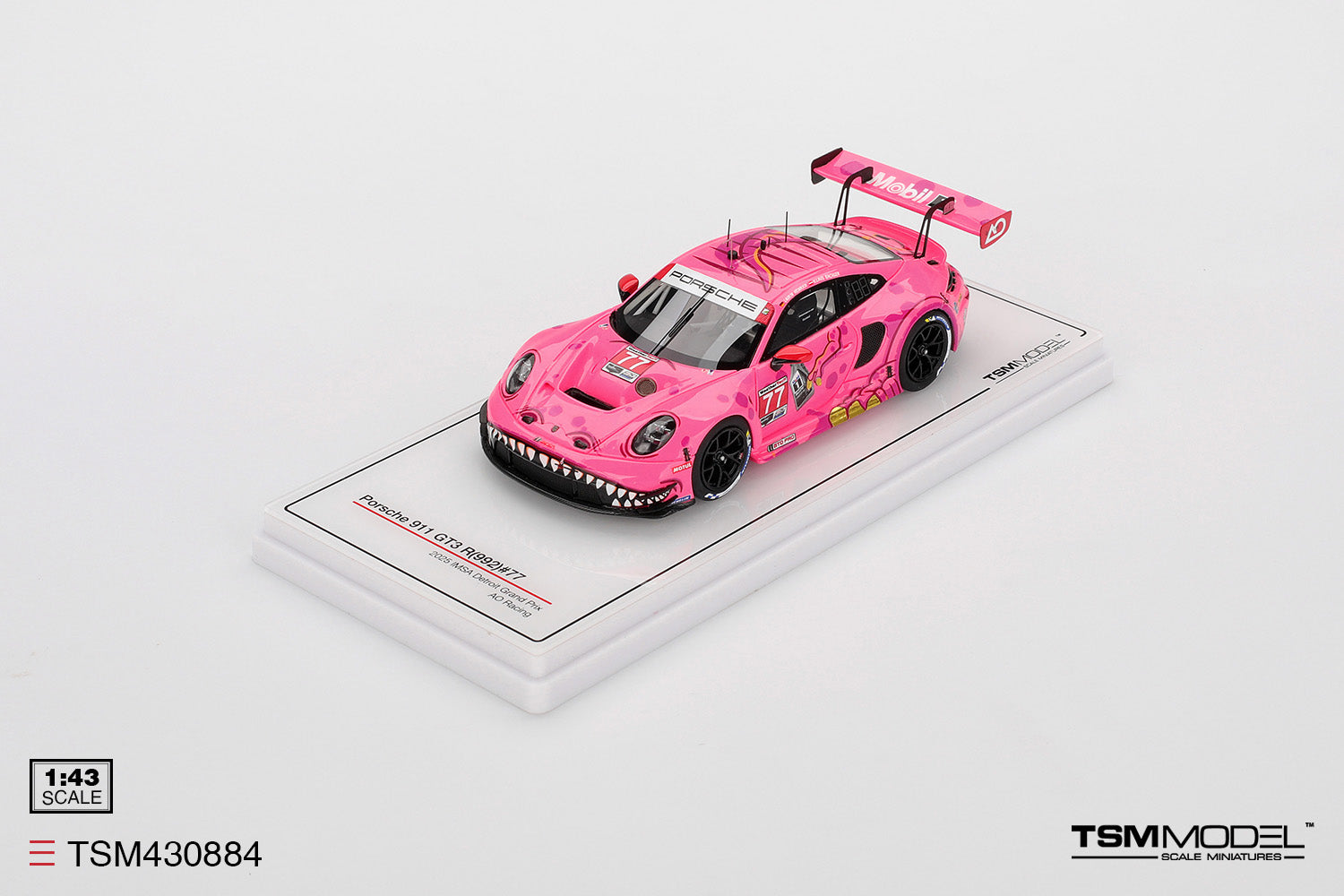 1/43 Porsche 911 GT3 R #991 ピンクピッグ 1/43 Porsche 911 GT3 R #991 ピンクピッグ 1/43 Porsche 911 GT3 R