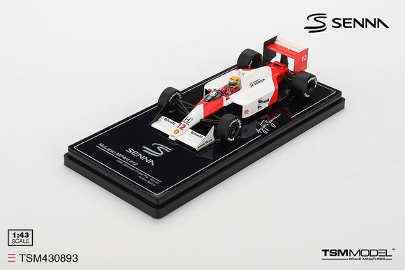 (Pre-Order) 1:43 1988 Ayrton Senna -- Japanese GP Winner -- #12 McLaren MP4/4 -- TSM-Model