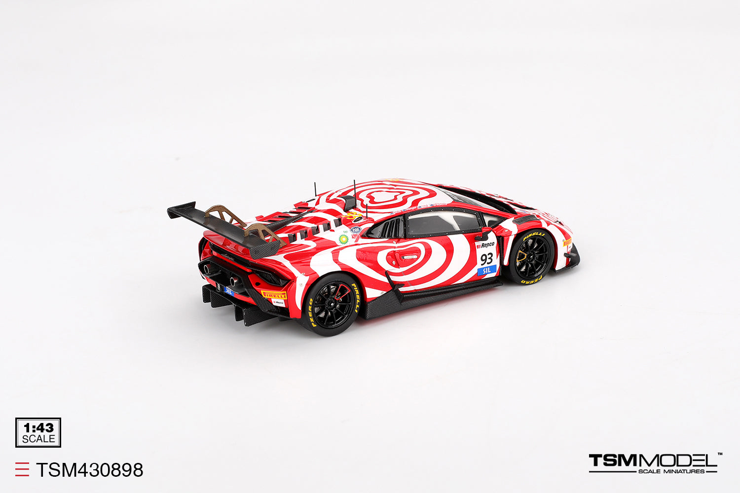 1:43 2024 Bathurst 12 Hr -- #93 Lamborghini Huracan GT3 EVO2 -- TSM-Mo