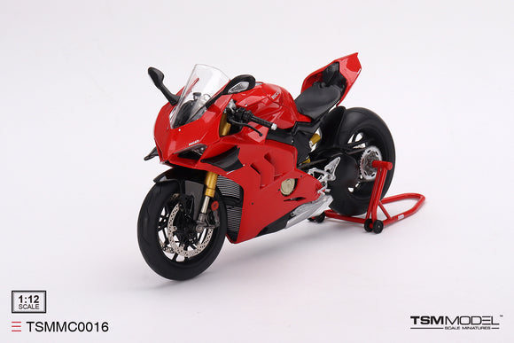 (Pre-Order) 1:12 Ducati Panigale V4 S -- Red -- TSM-Model