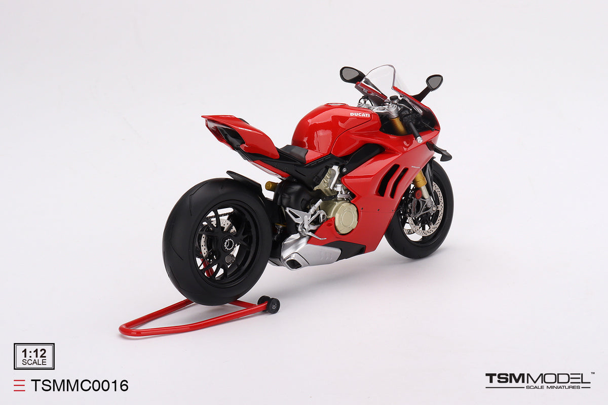 (Pre-Order) 1:12 Ducati Panigale V4 S -- Red -- TSM-Model