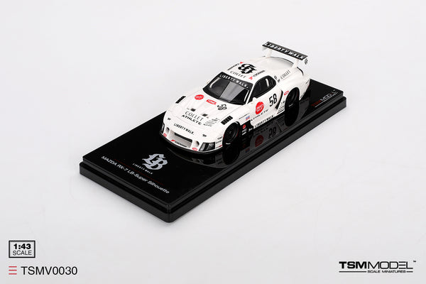 TSM MODEL 1/43 Mazda RX-7 GTO IMSA ミッドーオハイオ 250km 1990 優勝車 #1 完成品 TSM4