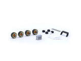 1:64 Rotiform OZT Wheels -- Orange/Chrome -- Tarmac Works Accessories