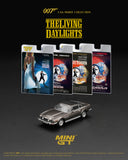 (Pre-Order) 1:64 Aston Martin V8 Vantage "The Living Daylights" -- James Bond Collection -- Mini GT