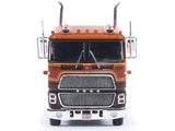 1:64 Ford CL 9000 1976 -- Brown Two-Tone with Graphics -- IXO Models Truck