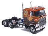 1:64 Ford CL 9000 1976 -- Brown Two-Tone with Graphics -- IXO Models Truck