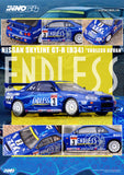 (Pre-Order) 1:64 Nissan Skyline GT-R (R34) --  #3 "ENDLESS ADVAN" -- INNO64