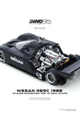 (Pre-Order) 1:64 Nissan R89C -- Black - Shakedown Test -- INNO64