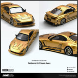 (Pre-Order) 1:64 Toyota Supra (A80) TOP SECRET V12 -- Gold -- INNO64