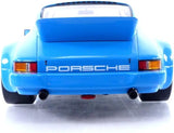 1:18 Porsche 911 Carrera 3.0 RSR 1973 -- Light Blue w/White Stripes -- Werk83