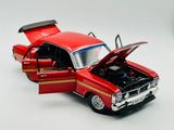 1:18 Ford XY Falcon GT-HO Phase III "Retro Wide Boots" -- Red -- Classic
