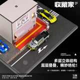 1:64 Diorama – Corner Inn Scene (Large) Miniature Scene -- SCJ 82039