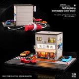 1:64 Diorama – Japanese Bookstore Scene Miniature Scene -- SCJ 82040-A