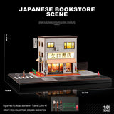 1:64 Diorama – Japanese Bookstore Scene Miniature Scene -- SCJ 82040-A