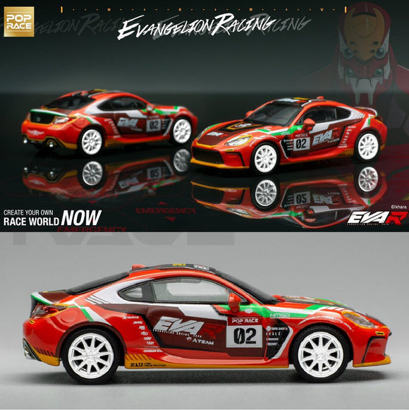 1:64 Toyota GR 86 -- EVA RT Production Model -- Pop Race