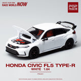 1:64 Honda Civic (FL5) Type R -- Championship White -- Pop Race